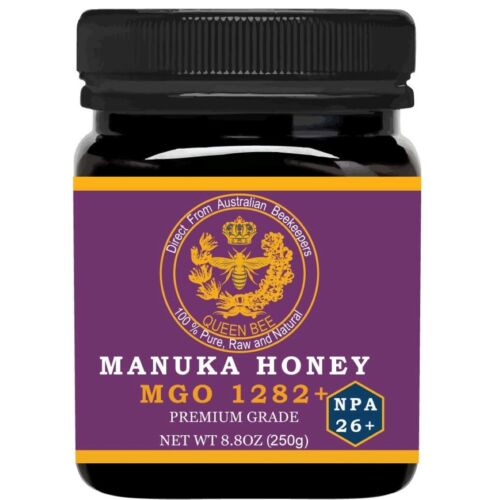 Manuka Honey MGO 1282+, MGO 1200+, NPA 26+, High Strength - Raw Manuka Honey