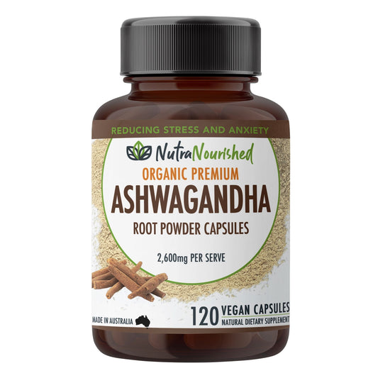 Organic Ashwagandha Capsules (vegan)- Withania Somnifera - Suppliments