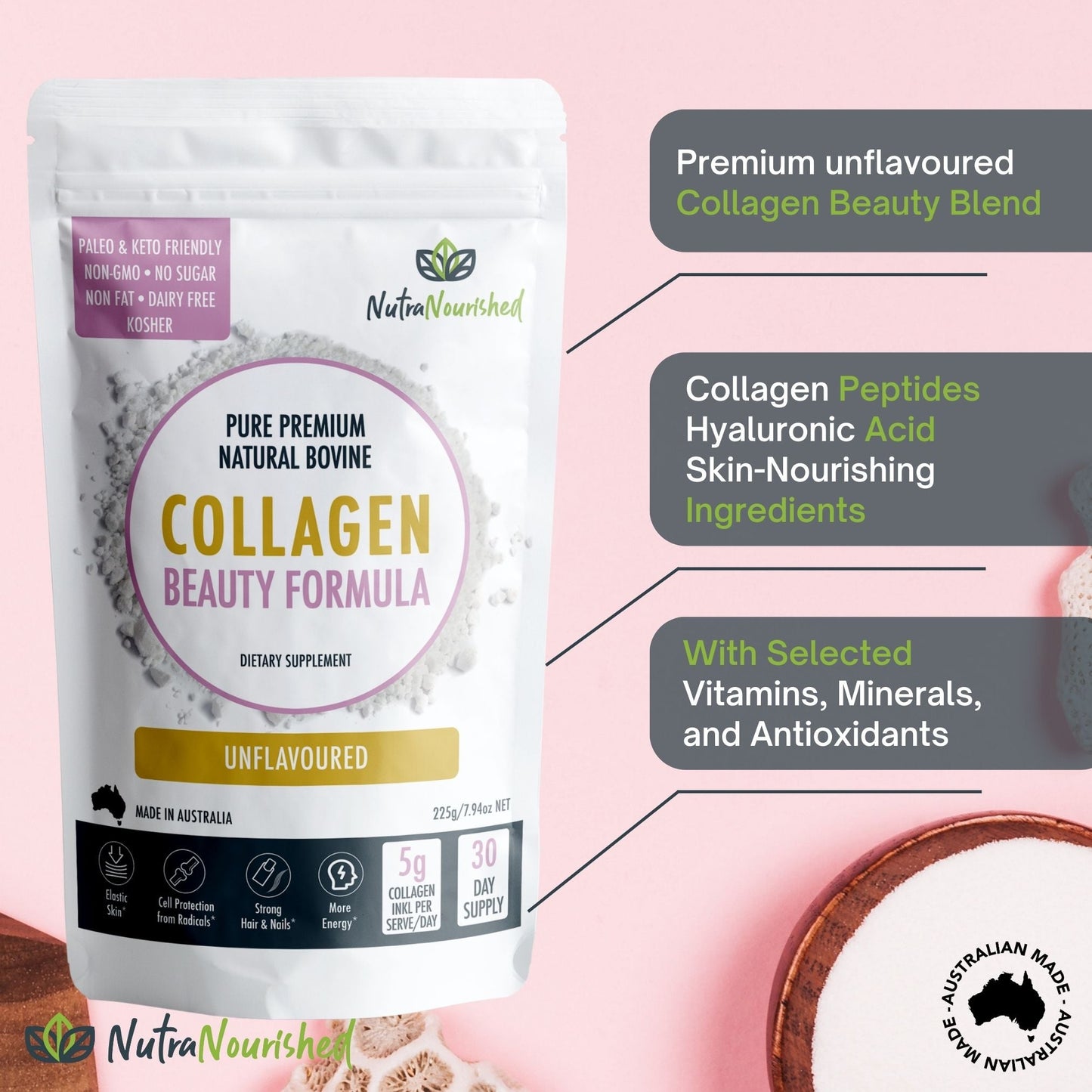 Collagen Beauty Formula Unflavoured - Suppliments