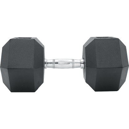 10KG Rubber Hex Dumbbell Gym Weight