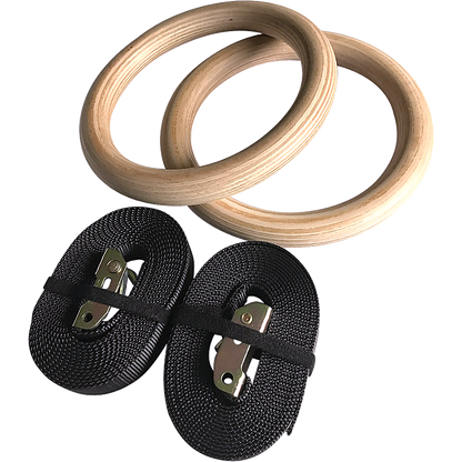 Birch Wood Gymnastic Rings