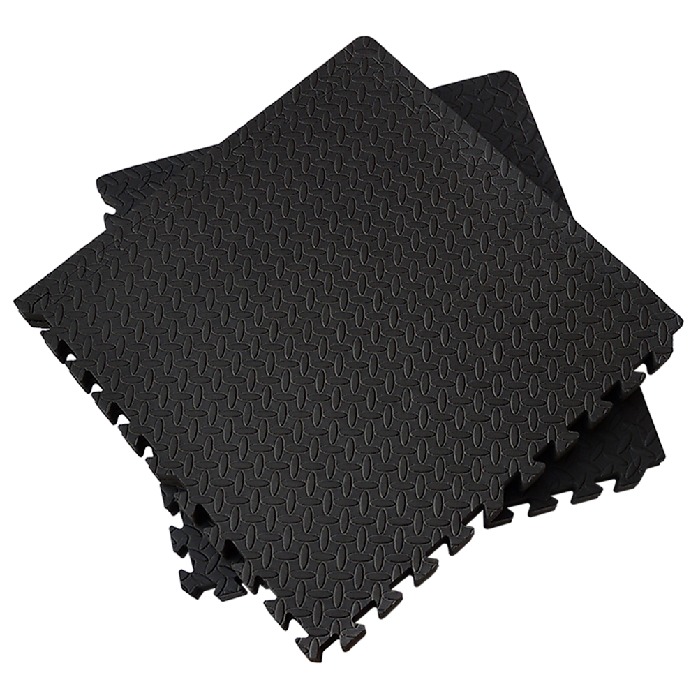 12 Tiles EVA Rubber Foam Gym Mat Flooring 60cm x 60cm 2.5cm