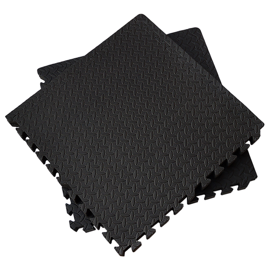 12 Tiles EVA Rubber Foam Gym Mat Flooring 60cm x 60cm 2.5cm